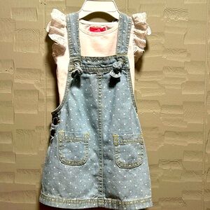 Overall Style Dress with Shirt 24month